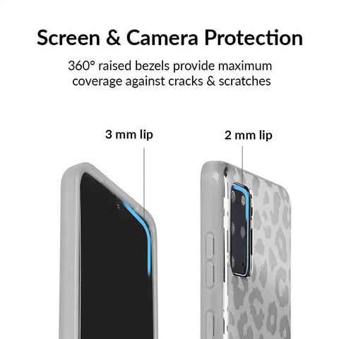 Chrome Leopard Samsung Case