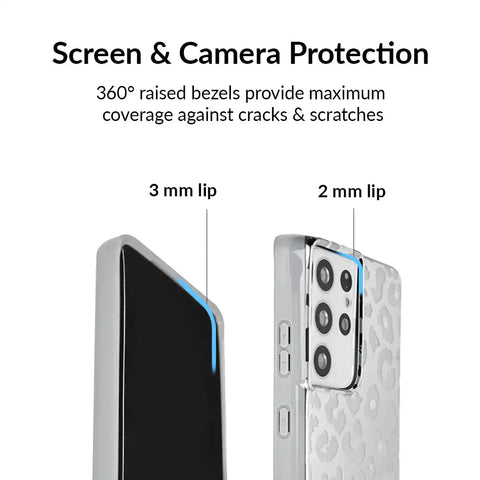 Chrome Leopard Samsung Case