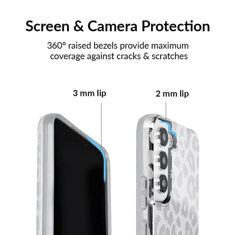 Chrome Leopard Samsung Case