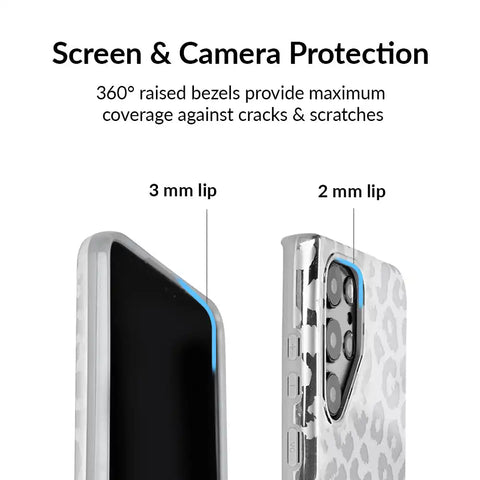 Chrome Leopard Samsung Case