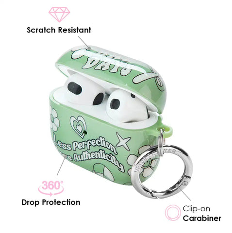Good Vibes Matcha AirPod Case