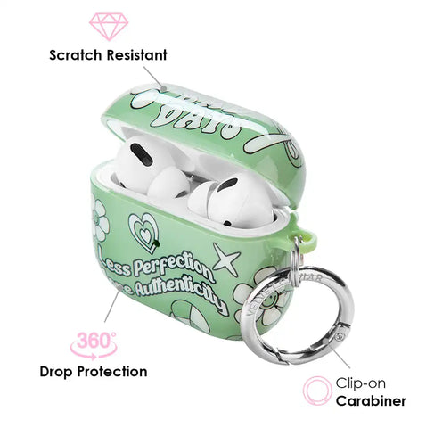 Good Vibes Matcha AirPod Case