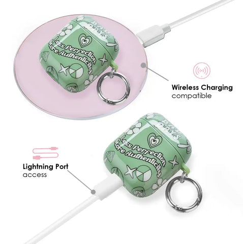 Good Vibes Matcha AirPod Case