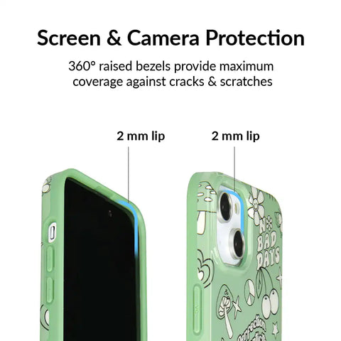 Good Vibes Matcha iPhone Case
