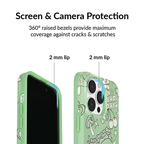 Good Vibes Matcha iPhone Case