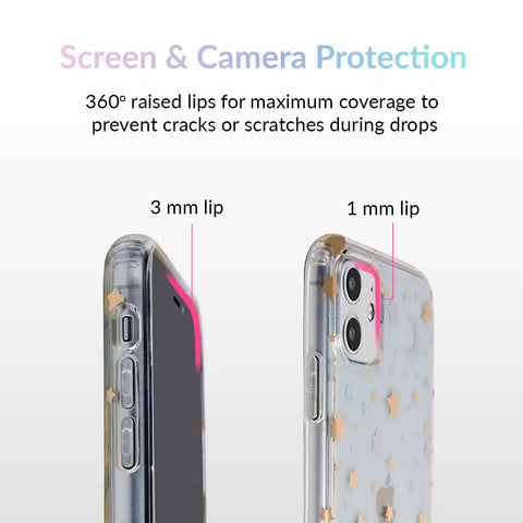 Starry Night Clear iPhone Case