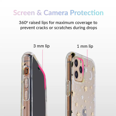 Starry Night Clear iPhone Case