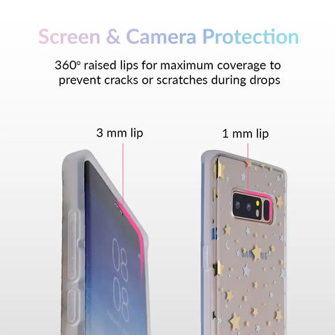 Starry Night Clear Samsung Case