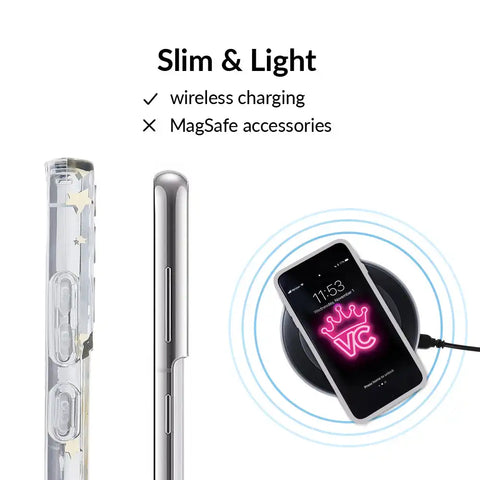 Starry Night Clear Samsung Case