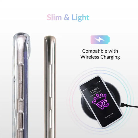 Starry Night Clear Samsung Case