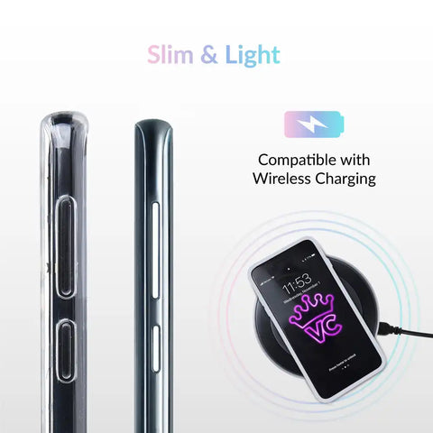 Starry Night Clear Samsung Case