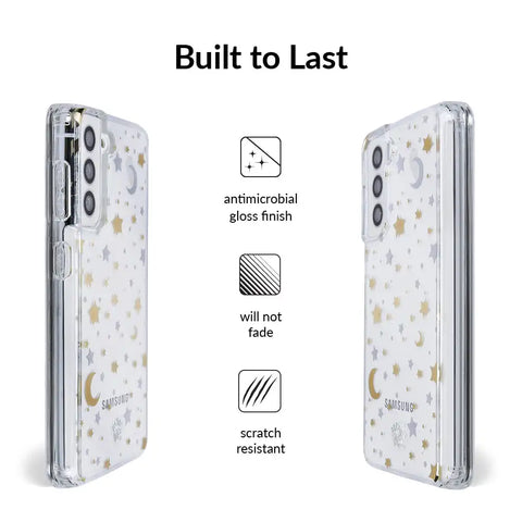 Starry Night Clear Samsung Case