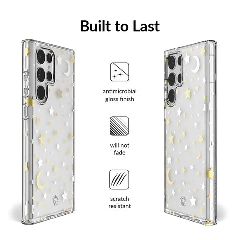Starry Night Clear Samsung Case