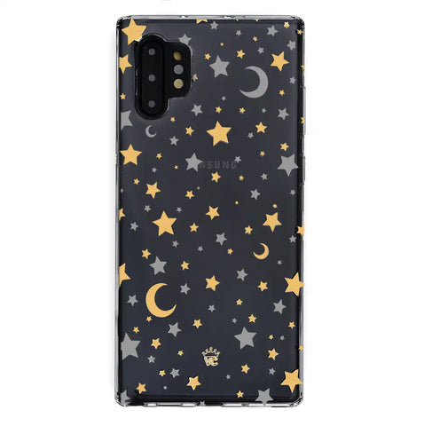 Starry Night Clear Samsung Case