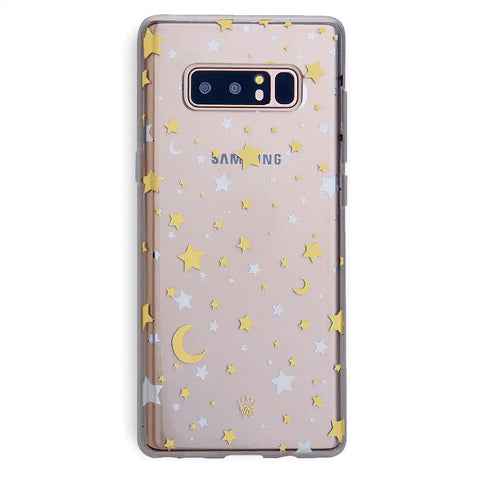 Starry Night Clear Samsung Case