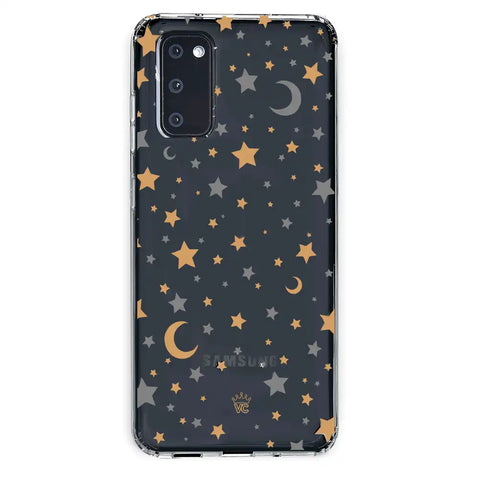 Starry Night Clear Samsung Case