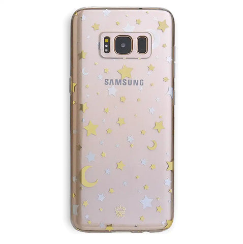 Starry Night Clear Samsung Case