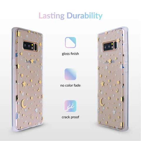 Starry Night Clear Samsung Case