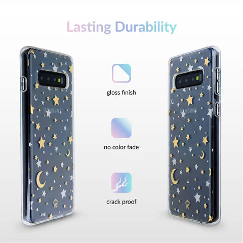 Starry Night Clear Samsung Case