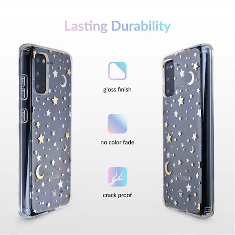 Starry Night Clear Samsung Case