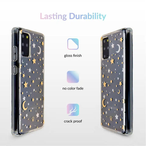 Starry Night Clear Samsung Case