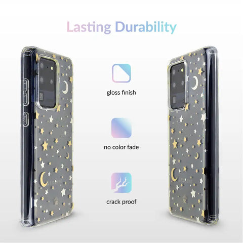 Starry Night Clear Samsung Case