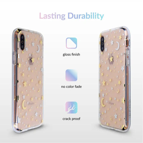 Starry Night Clear iPhone Case