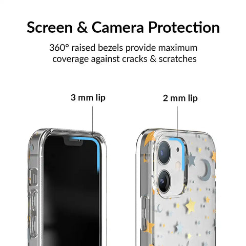 Starry Night Clear iPhone Case