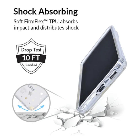Starry Night Clear Samsung Case