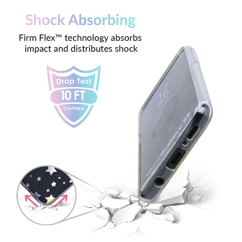 Starry Night Clear Samsung Case