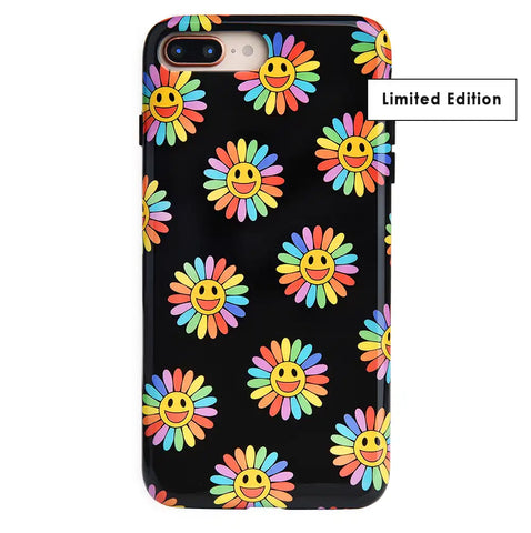 Rainbow Smiley iPhone Case