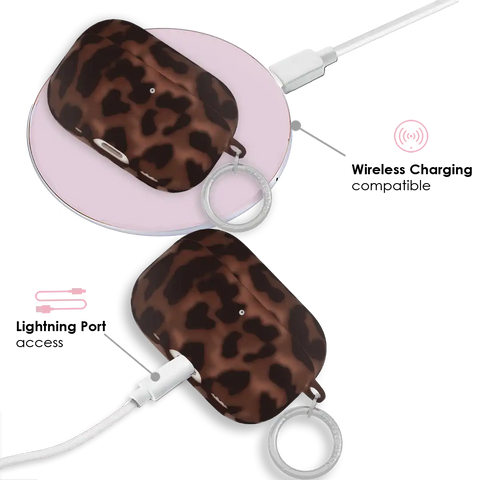 It Girl Leopard AirPod Case