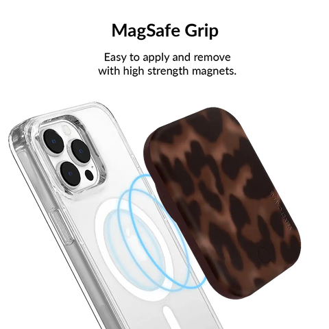 It Girl Leopard Portable MagSafe Charger Power Pack