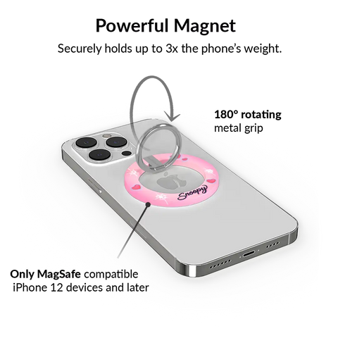 Snoopy Be Mine MagSafe Grip Ring