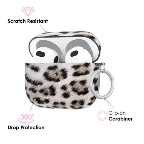 Arctic Leopard AirPod Case