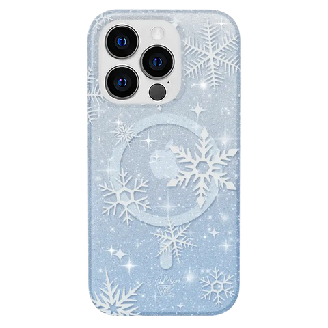 Snow Angel Glitter iPhone Case