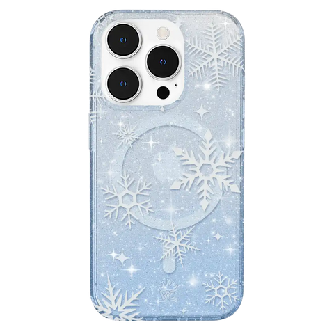 Snow Angel Glitter iPhone Case