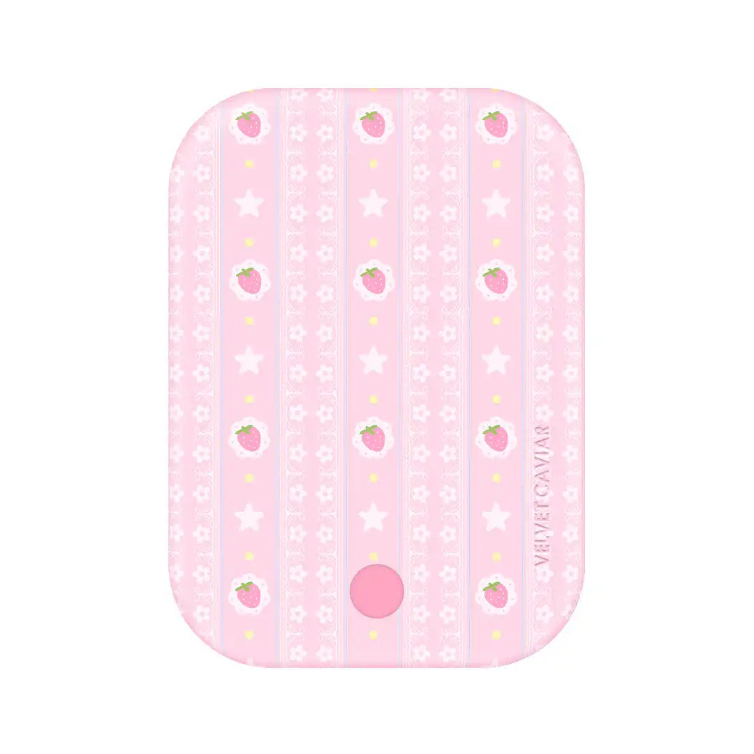 Strawberry Macaron Portable MagSafe Charger Power Pack
