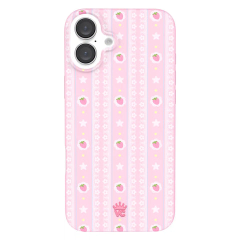 Strawberry Macaron iPhone Case