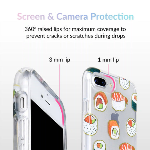 Sushi Clear iPhone Case