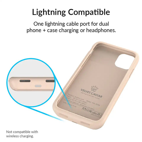Nude iPhone Charging Case