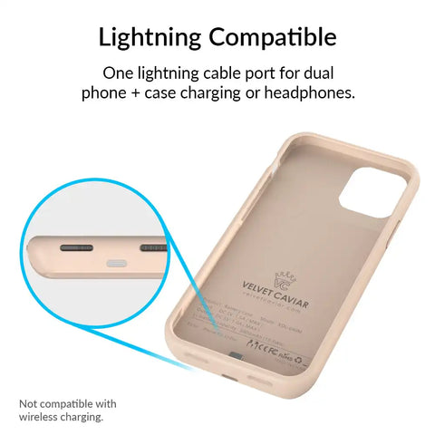 Nude iPhone Charging Case