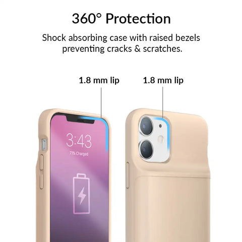 Nude iPhone Charging Case
