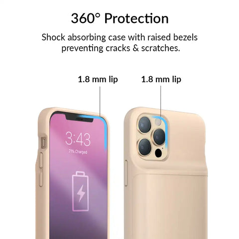 Nude iPhone Charging Case