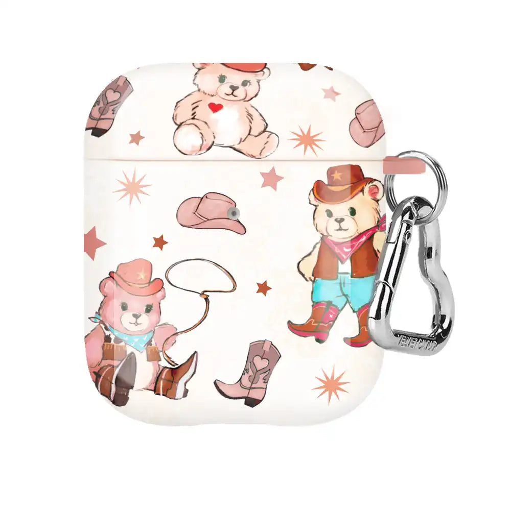 Cowboy Teddy AirPod Case