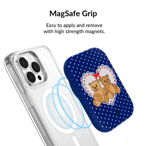 Winter Teddy Portable MagSafe Charger Power Pack