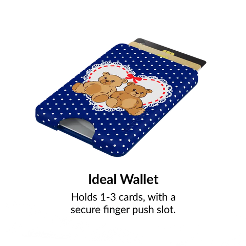 Winter Teddy MagSafe Wallet