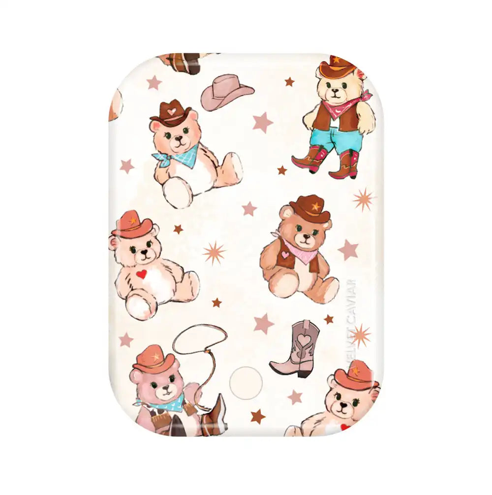 Cowboy Teddy Portable MagSafe Charger Power Pack