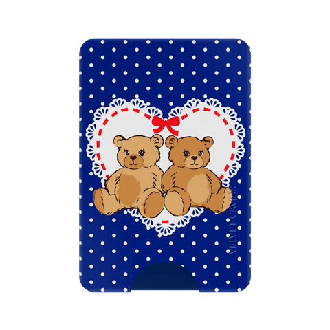 Winter Teddy MagSafe Wallet