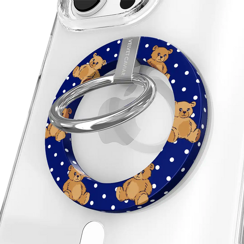 Winter Teddy MagSafe Grip Ring